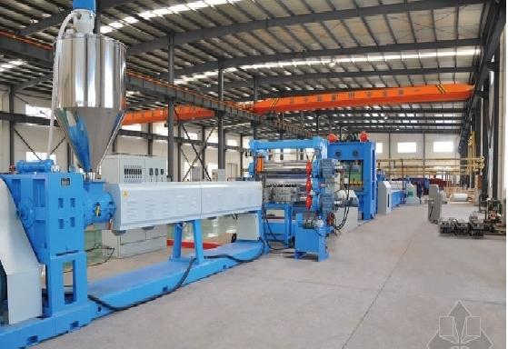 HDPE 토공 그리드 머신