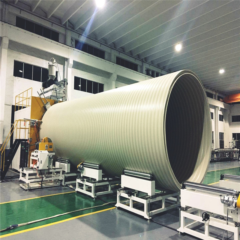 HDPE 대구경 배수 오염 파이프 라인