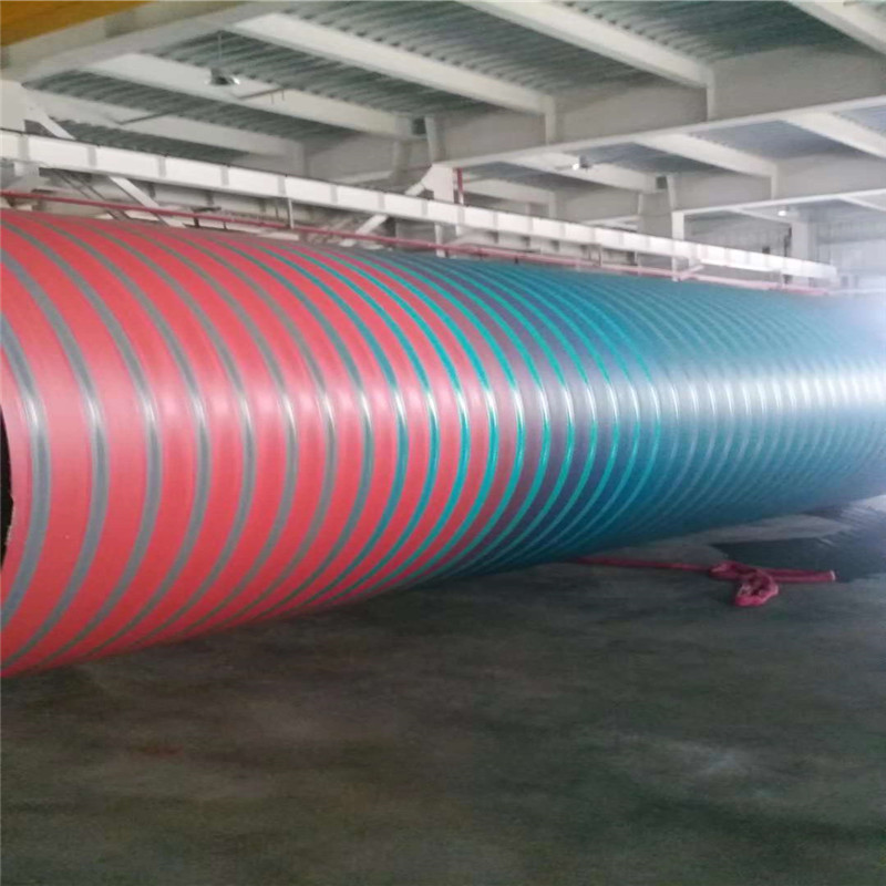 HDPE 이중벽 나선 파이프 압출 라인